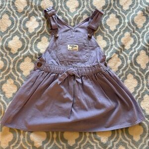 OshKosh B'gosh Lavender Overall Dress Size 2T